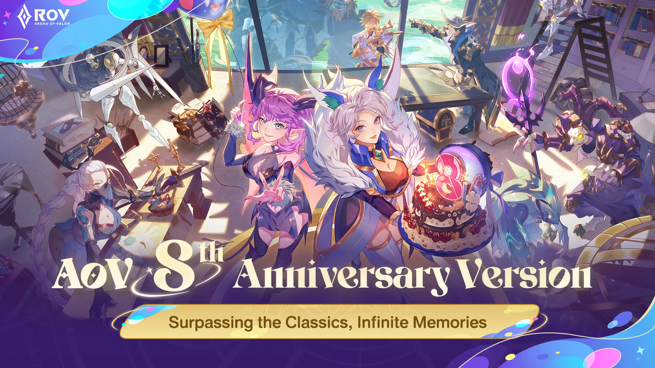 Garena RoV: 8th Anniversary! captura de pantalla 1