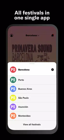 Primavera Sound スクリーンショット 1