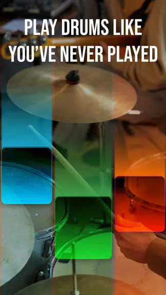 Drum Tiles: drumming game zrzut ekranu 3