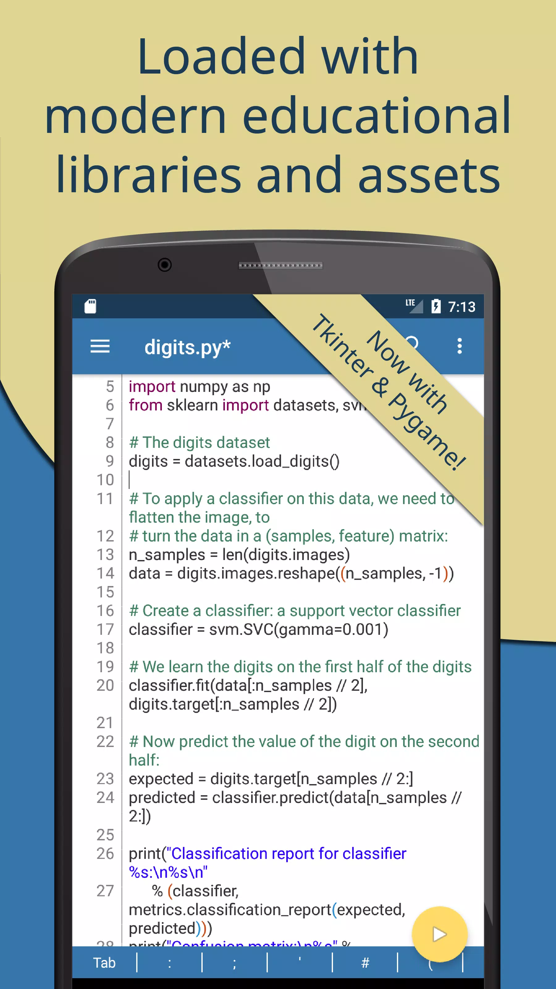 Pydroid 3 - IDE for Python 3 Screenshot 1