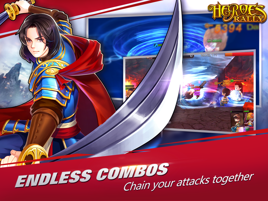 Heroes Rally - Go Defenders! screenshot 1