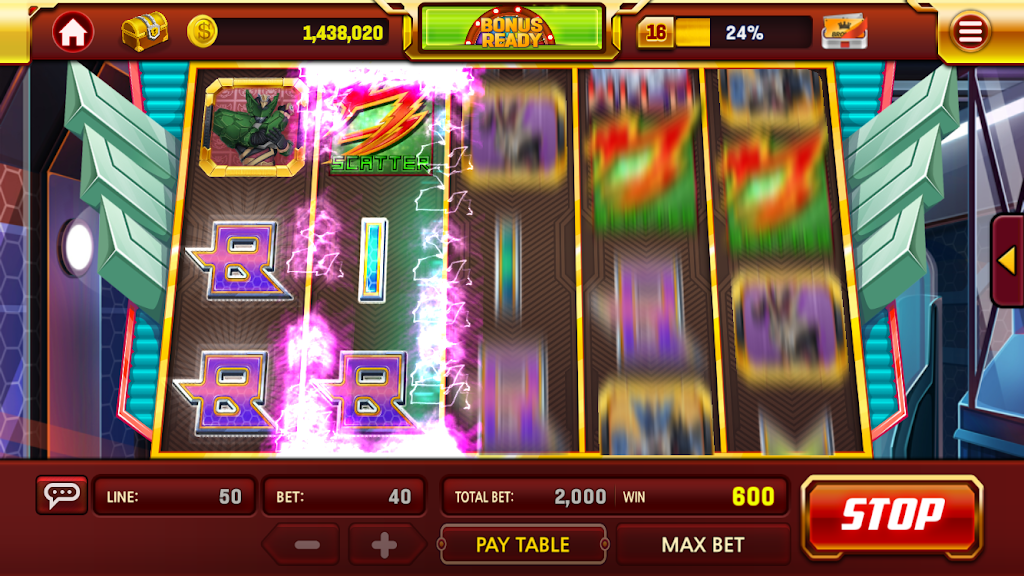 ภาพหน้าจอ BIMA-X THE SLOTS 4