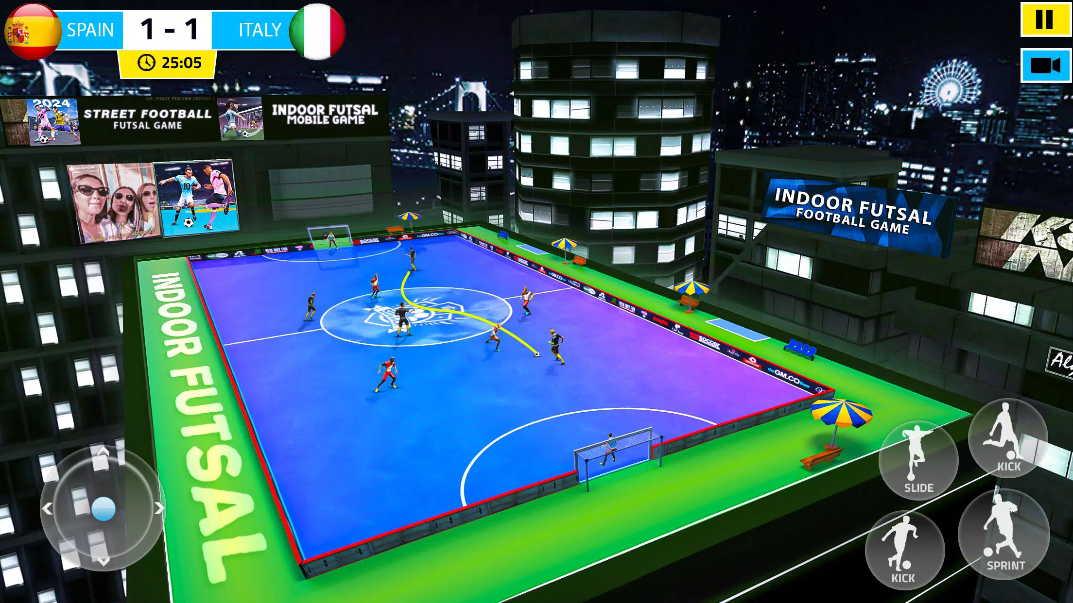 Indoor Futsal: Football Games স্ক্রিনশট 1