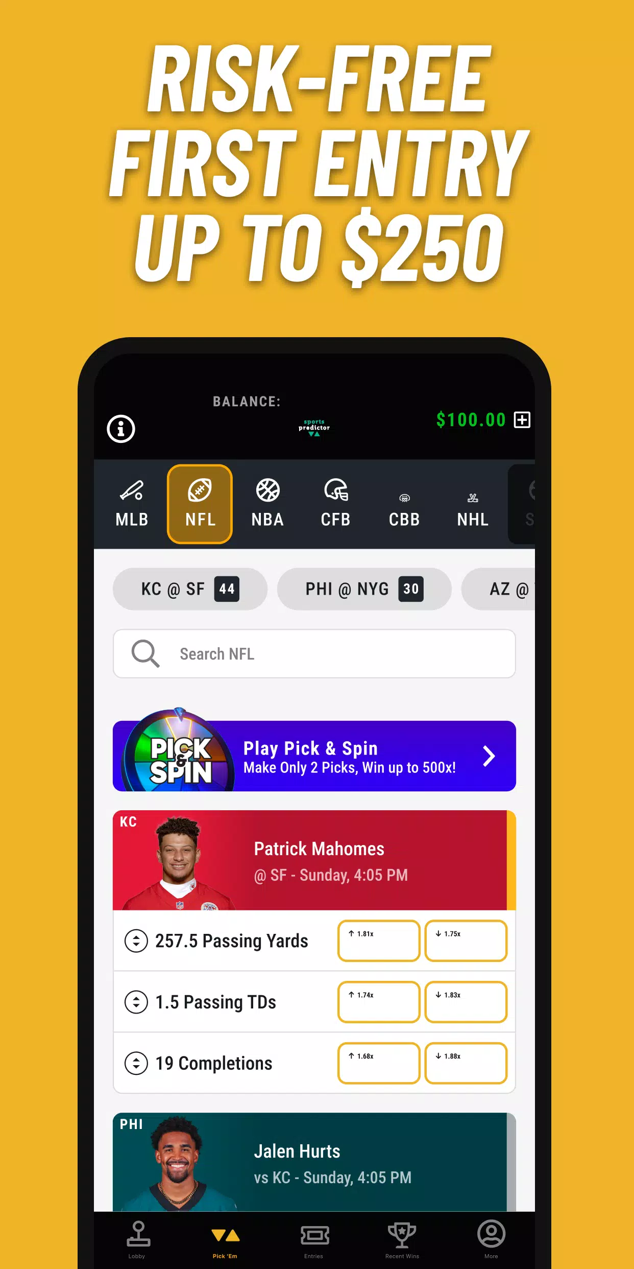 Sports Predictor: Fantasy Game экрана 2