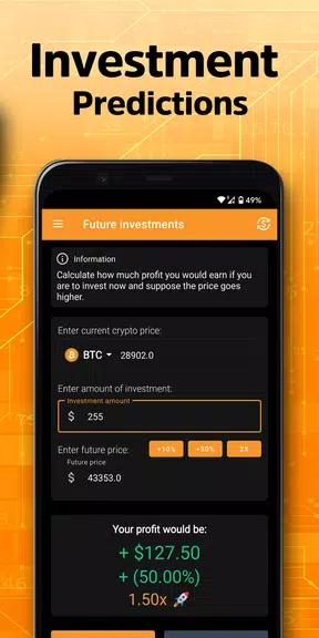 Crypto Calculator экрана 4