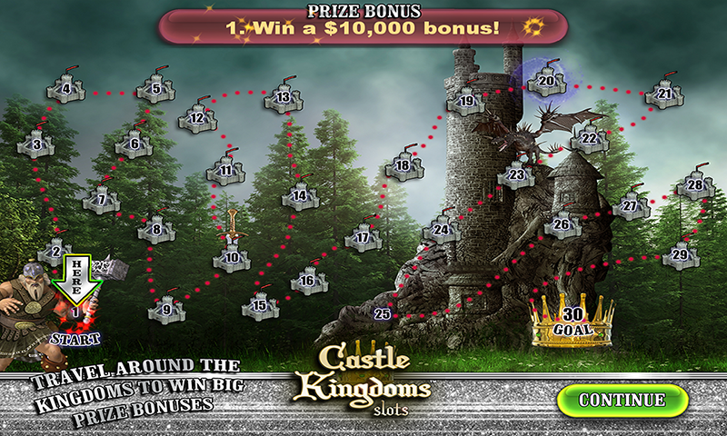 Castle Kingdoms Magic Dragon Legend Slots FREE屏幕截圖2