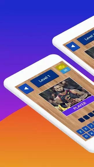 ภาพหน้าจอ Quiz Basket NBA 1