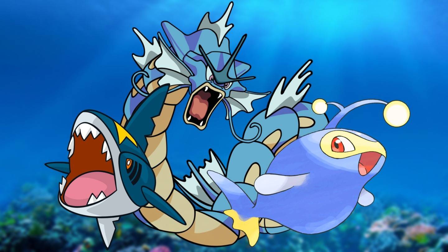 Fish are the strongest creatures in the Pokémon world