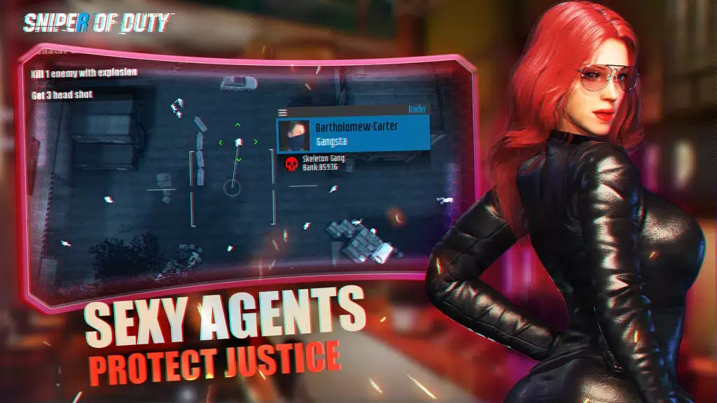 ภาพหน้าจอ Sniper of Duty:Sexy Agent Spy 3