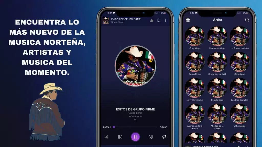 Screenshot Música Norteña Mexicana 3