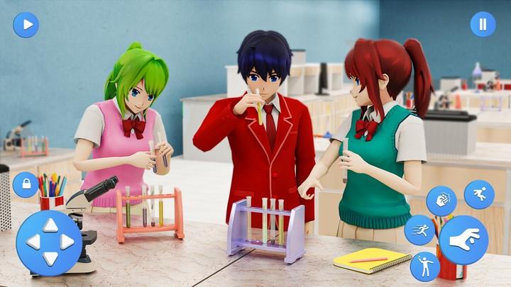 Anime Highschool Girl Life Sim screenshot 2