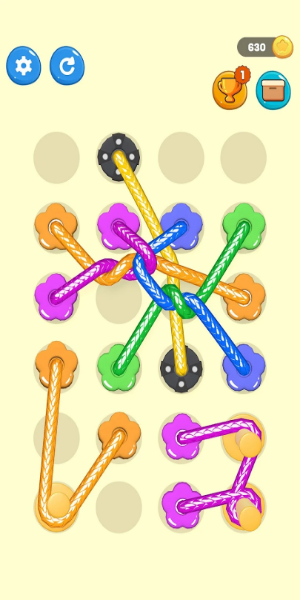 Tangled Line 3D: Knot Twisted экрана 2