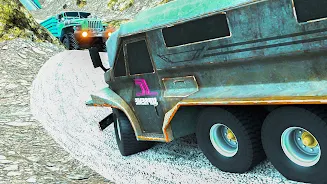 Mud Truck Sim 3D Driving Games captura de pantalla 2