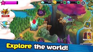 ภาพหน้าจอ Mine Quest 2: RPG Mining Game 4