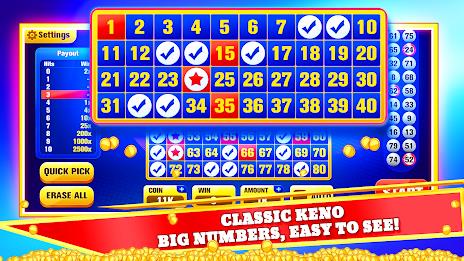 Keno Games Casino Fun স্ক্রিনশট 2