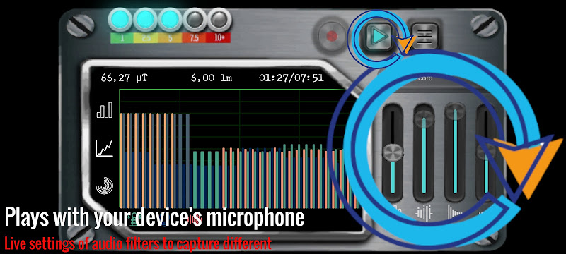 Spirit box :Ghost detector EVPスクリーンショット2