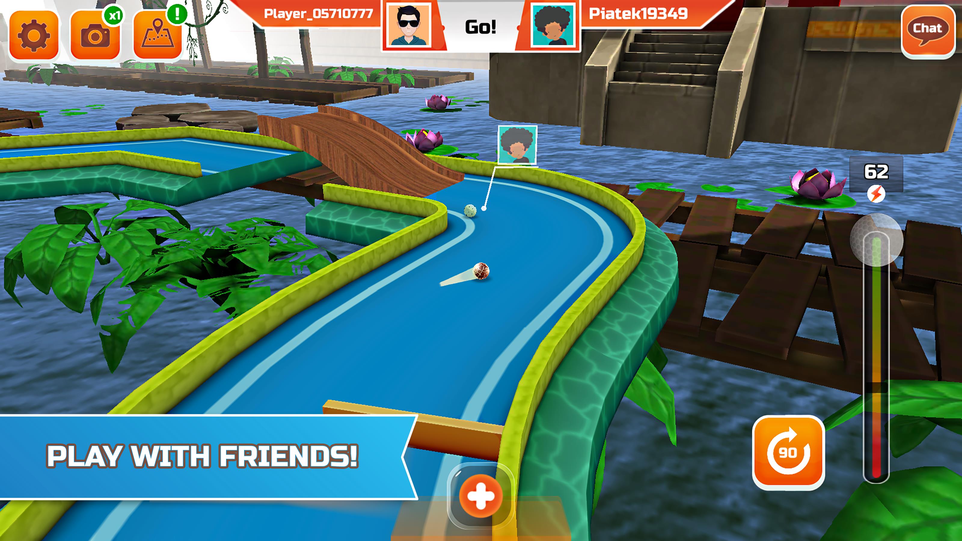 Mini Golf 3D Multiplayer Rival ảnh chụp màn hình 4