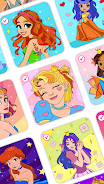 Girls Princess Coloring Book captura de pantalla 2