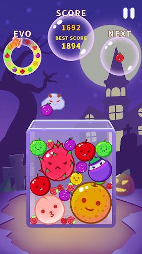 Merge Fruit - Watermelon game ekran görüntüsü 4