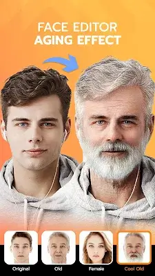 FaceLab Face Aging Gender Swap ekran görüntüsü 2