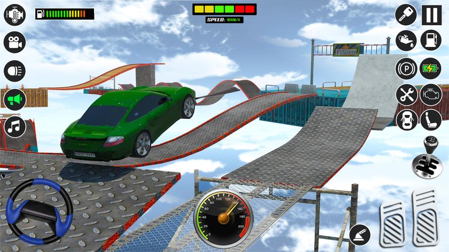 Mega Ramp Car Stunt Games 3d Screenshot 4