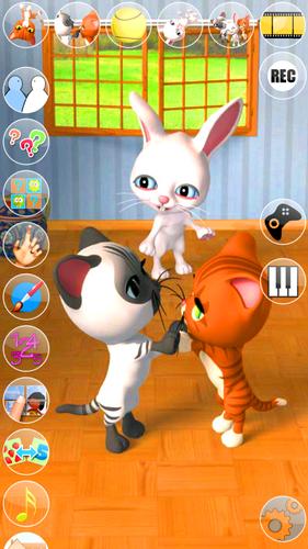 Talking 3 Friends Cats & Bunny Screenshot 1