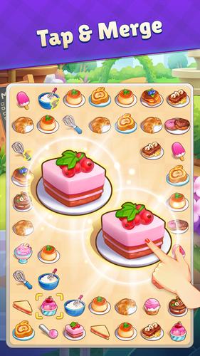 Merge Cafe: Cooking Theme экрана 3