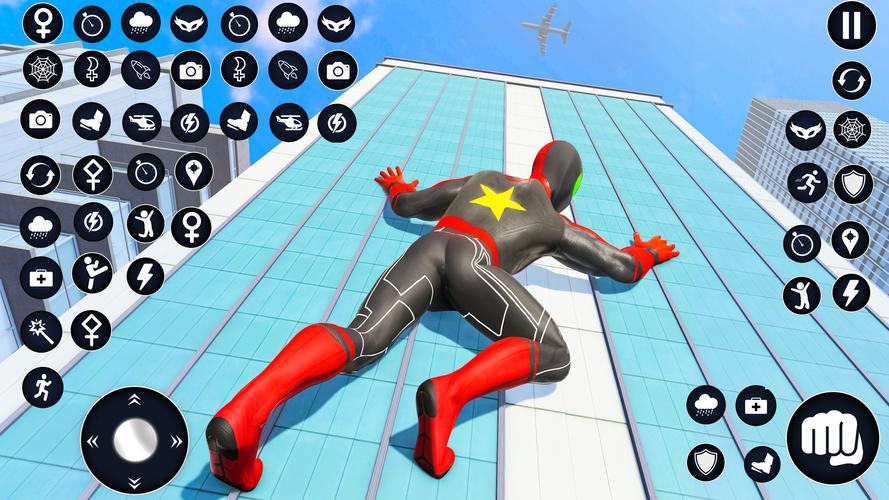 Rope Spider Hero: Spider Gamesスクリーンショット2
