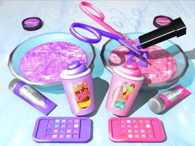 Makeup Slime Fidget Toys Games zrzut ekranu 3