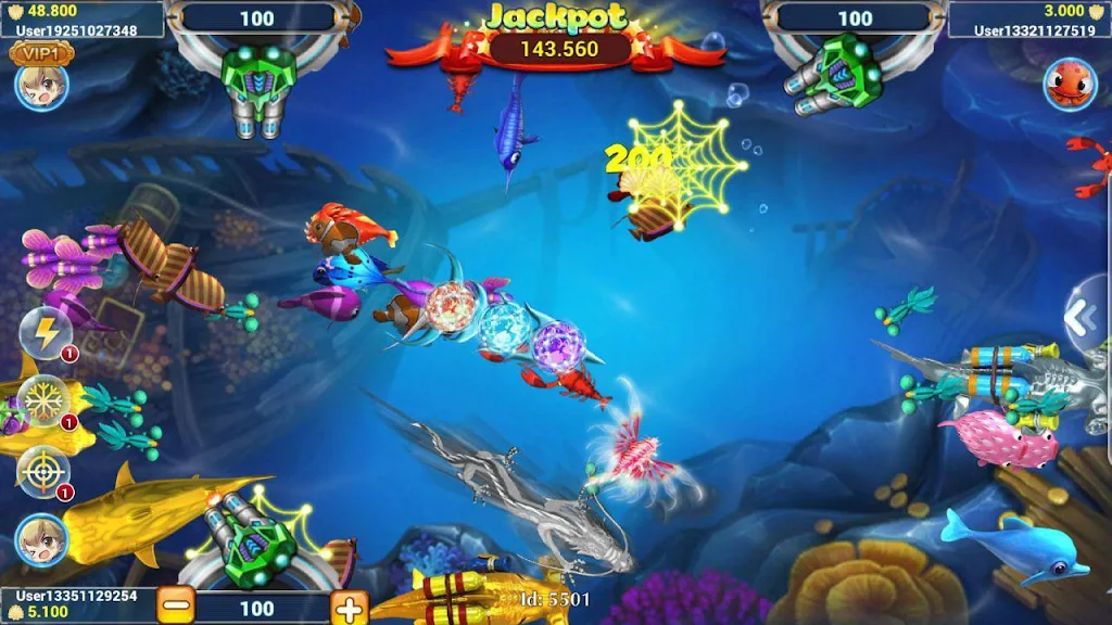 Thánh bắn cá ăn xu slots - bắn cá siêu thị экрана 4