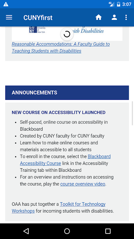 CUNYfirst屏幕截圖4