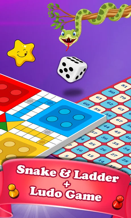 Snakes and Ladders Dice Game ảnh chụp màn hình 3