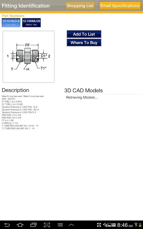 Fitting Finder ảnh chụp màn hình 3