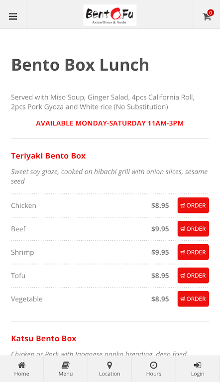 BentoFu Asian Diner & Sushi 스크린 샷 3