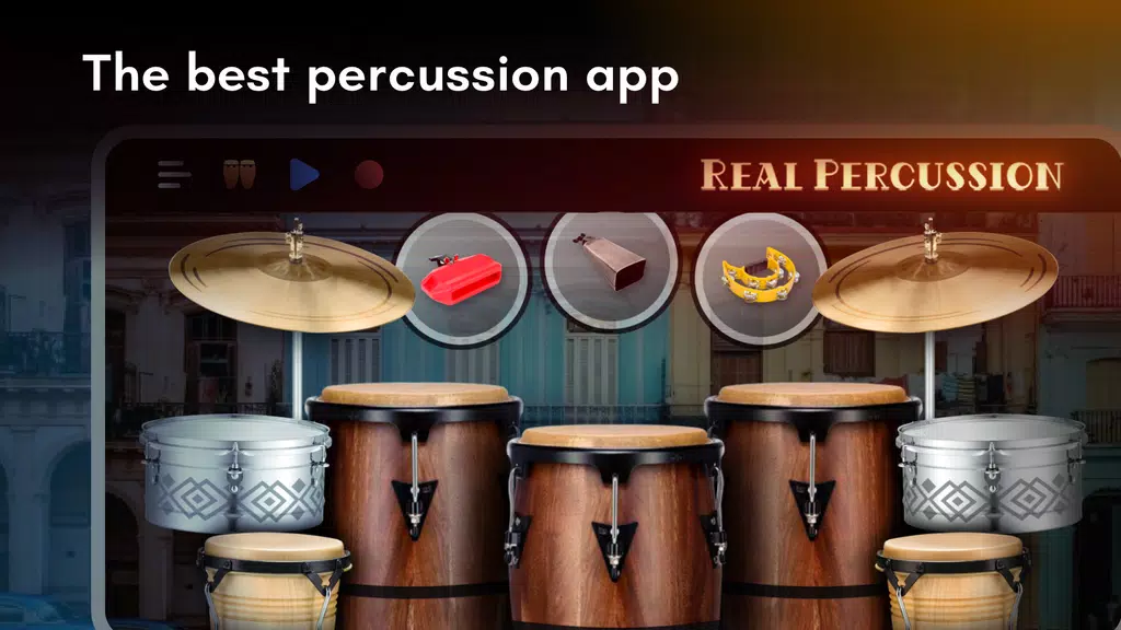 Real Percussion: drum set应用截图第1张