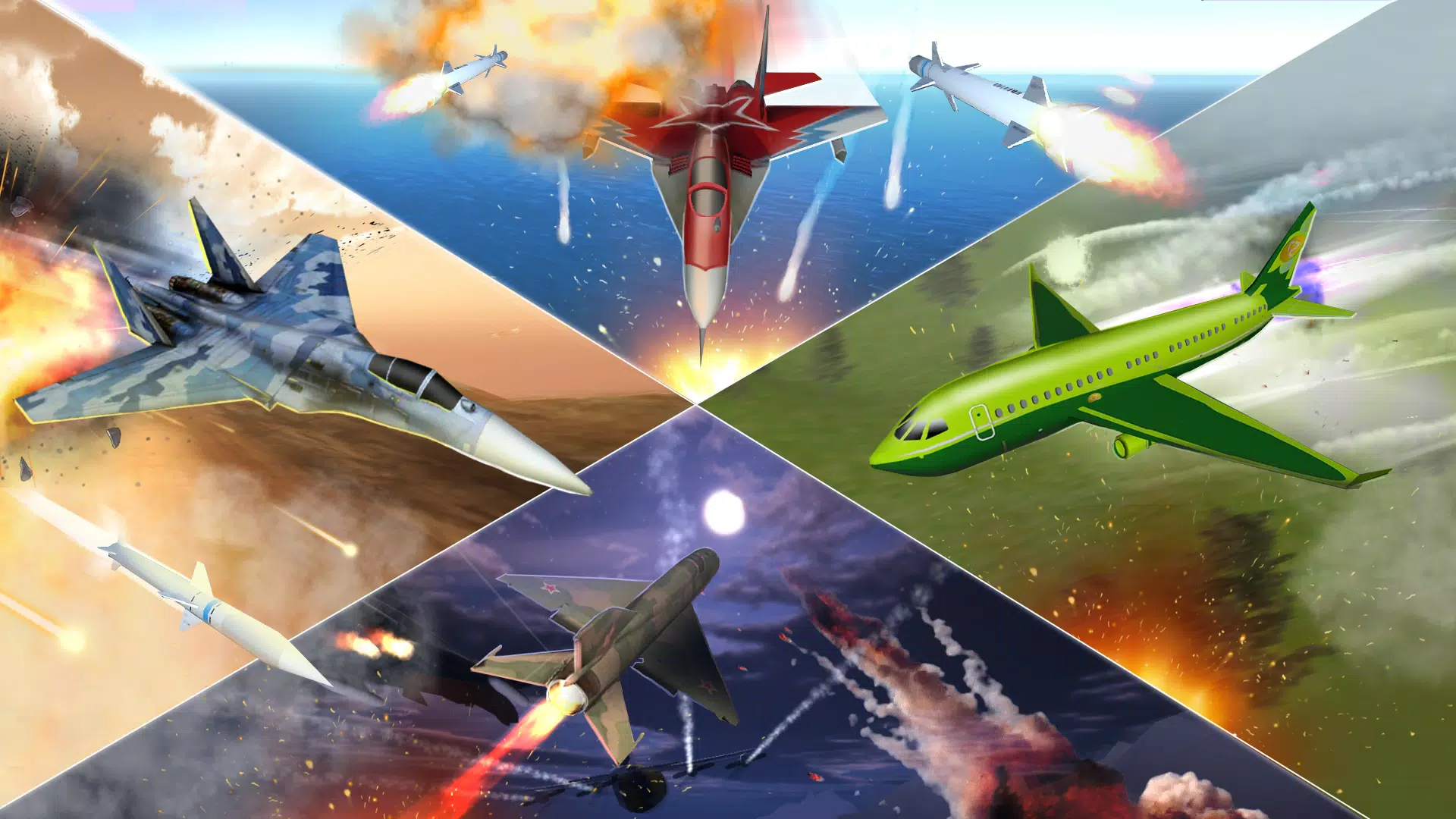 Jet Fighter Airplane Racing Screenshot 4