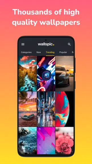 Wallpapers 4K, HD Backgrounds Screenshot 1