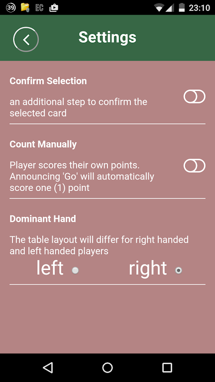 Cribbage The Game Capture d’écran2