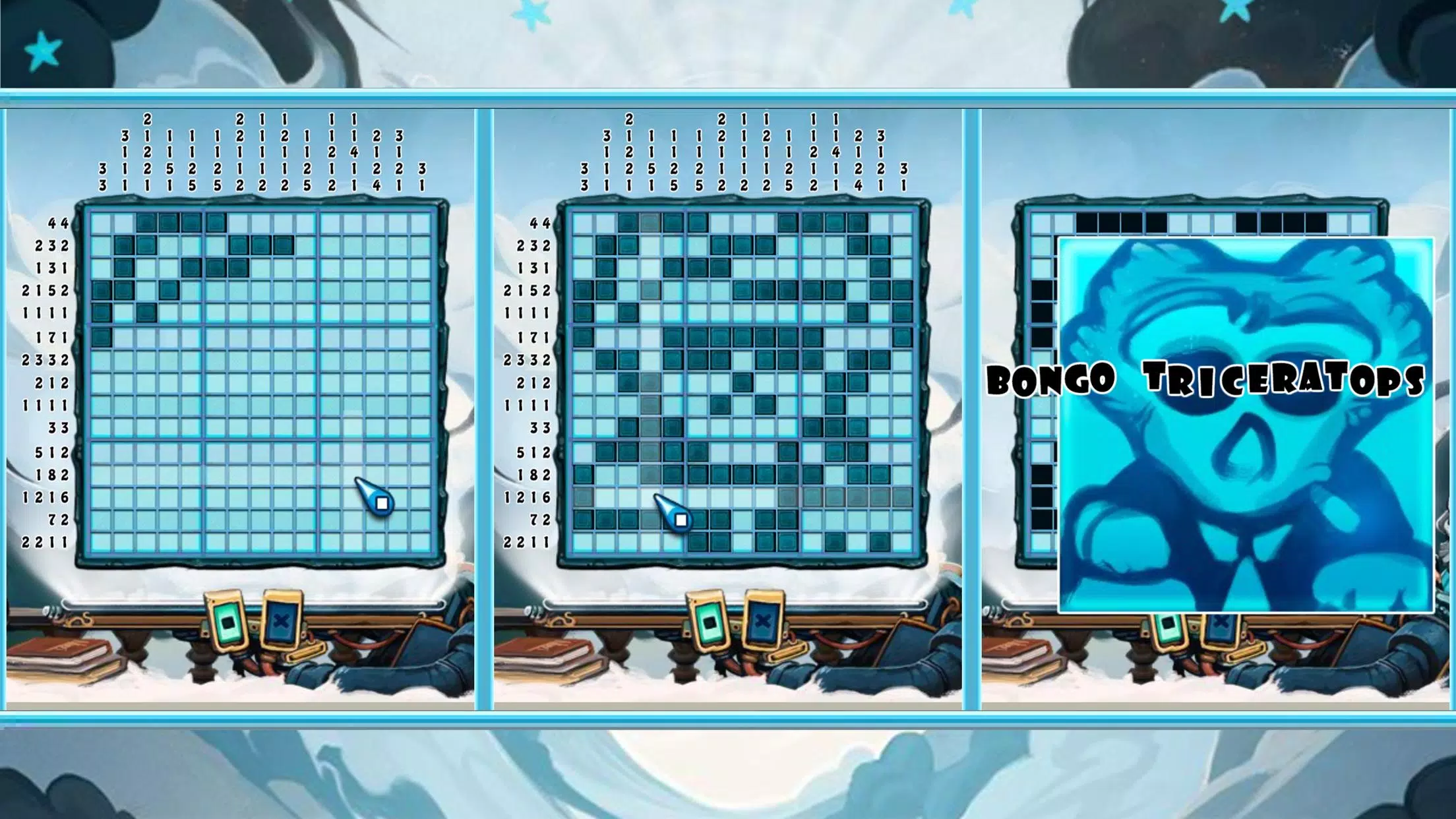 Screenshot NoNoSparks: Genesis - Picross 1