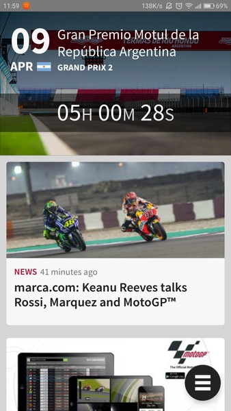 Schermata MotoGP™ 1