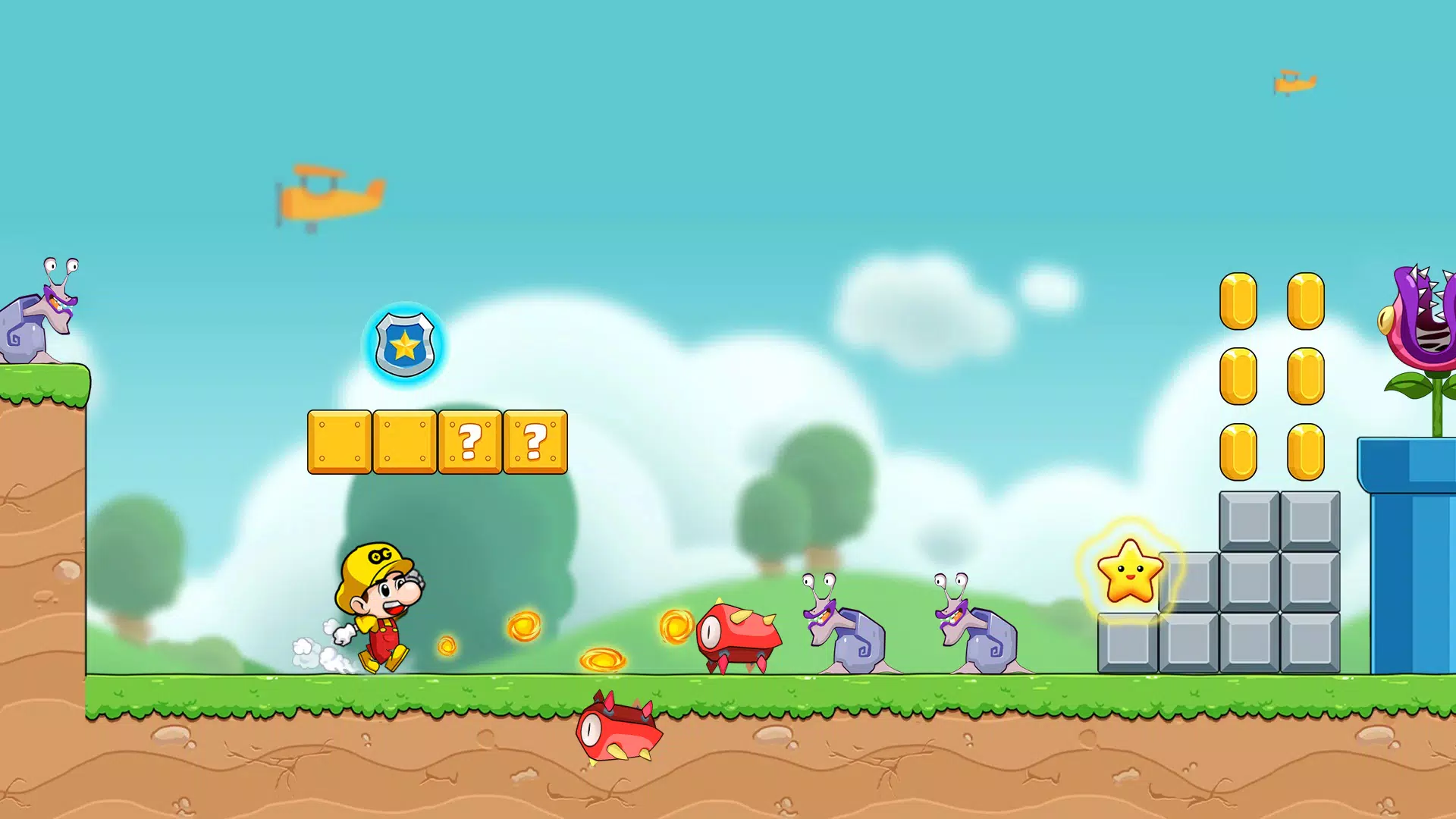 Bean’s World Super: Run Games ảnh chụp màn hình 2