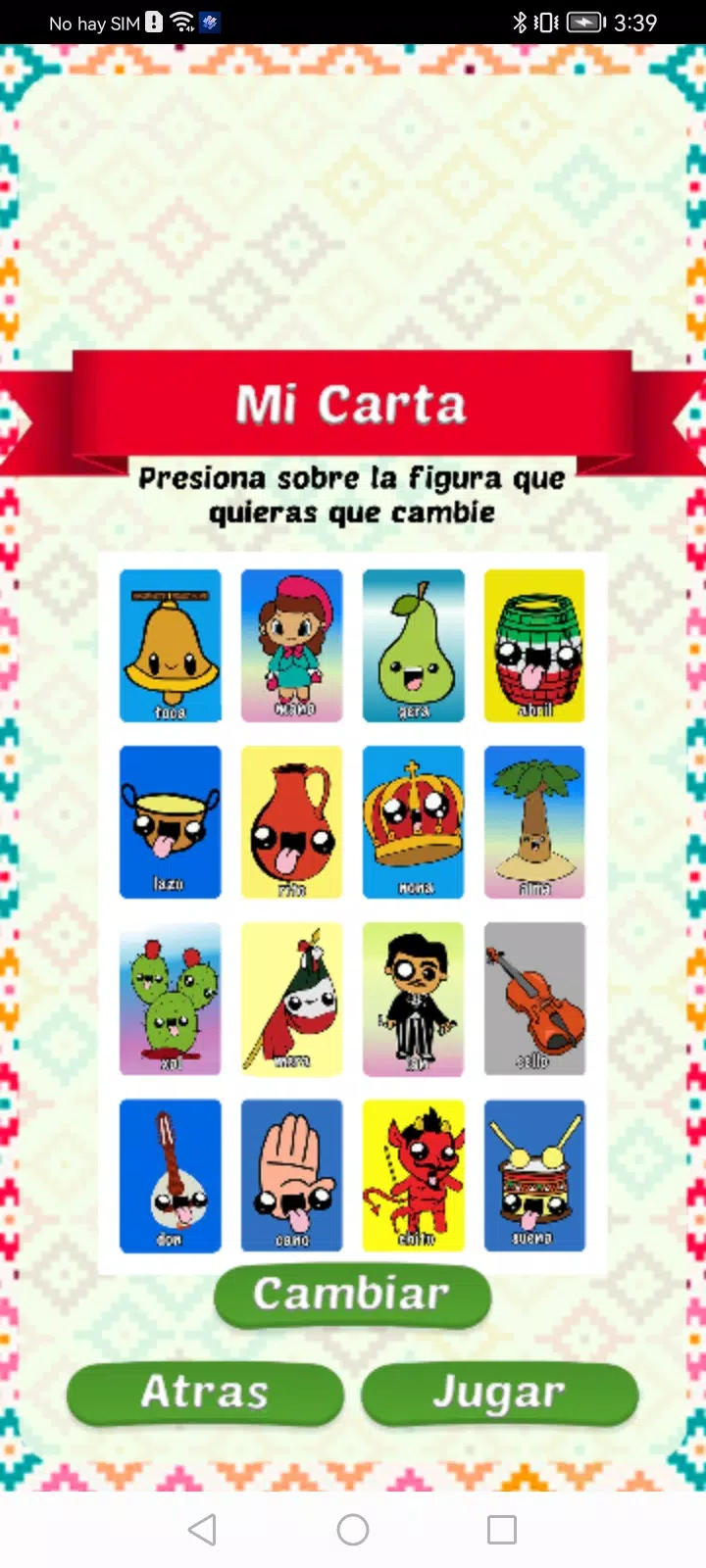 Loteria Virtual - Play Online屏幕截圖4