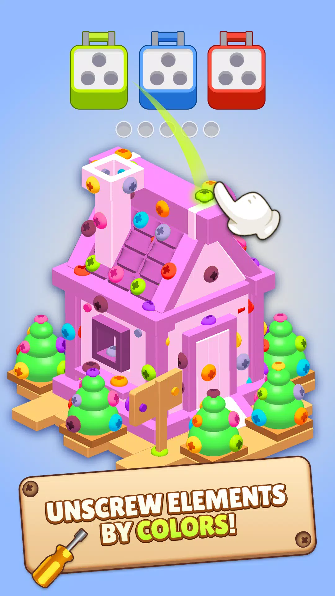 ภาพหน้าจอ Screw Master 3D: Pin Puzzle 1