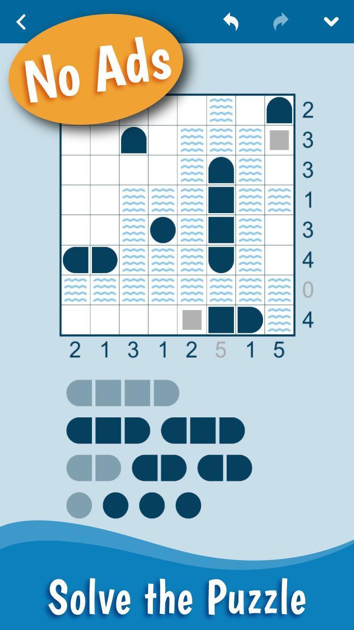 SeaBattle: War Ship Puzzlesスクリーンショット1