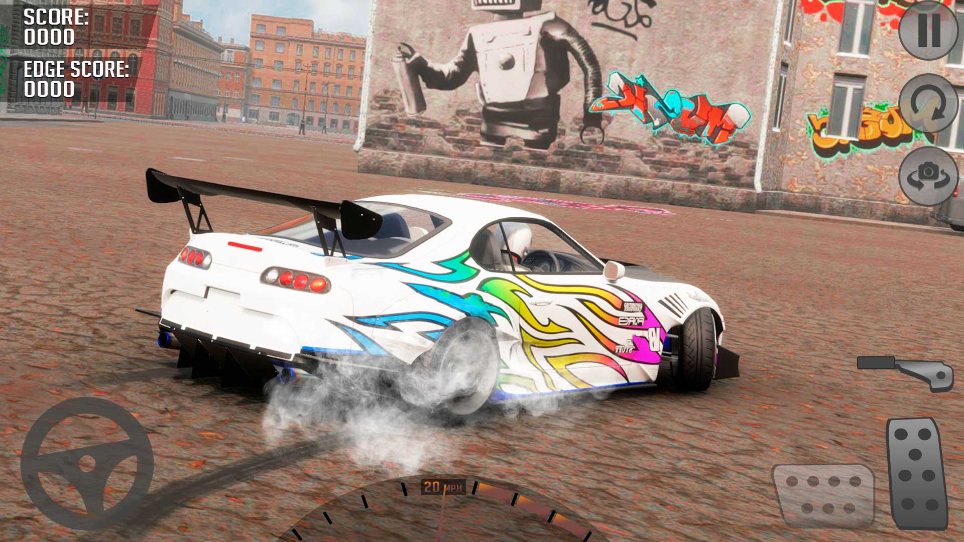 Real Drifting & Driving Car 3D Capture d’écran4