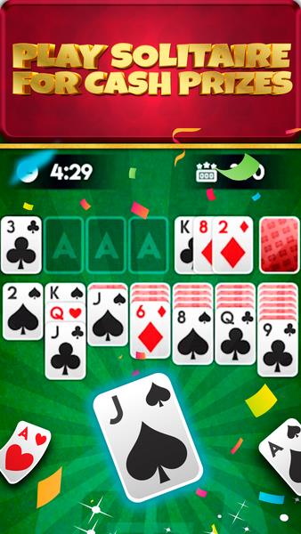 Solitaire Real Cash: Card Game captura de pantalla 1