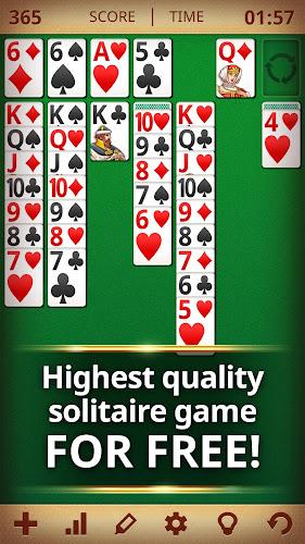 Basic Solitaire Card Games 스크린 샷 1