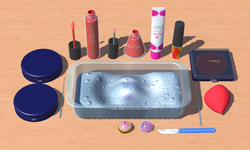 Makeup Slime Game! Relaxation 스크린 샷 1