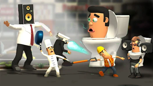 War job: Skbidi toilet Battle 스크린 샷 2