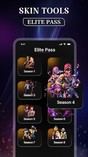 FFF Skin Tools - Elite Pass ကိုဖန်သားပြင်3